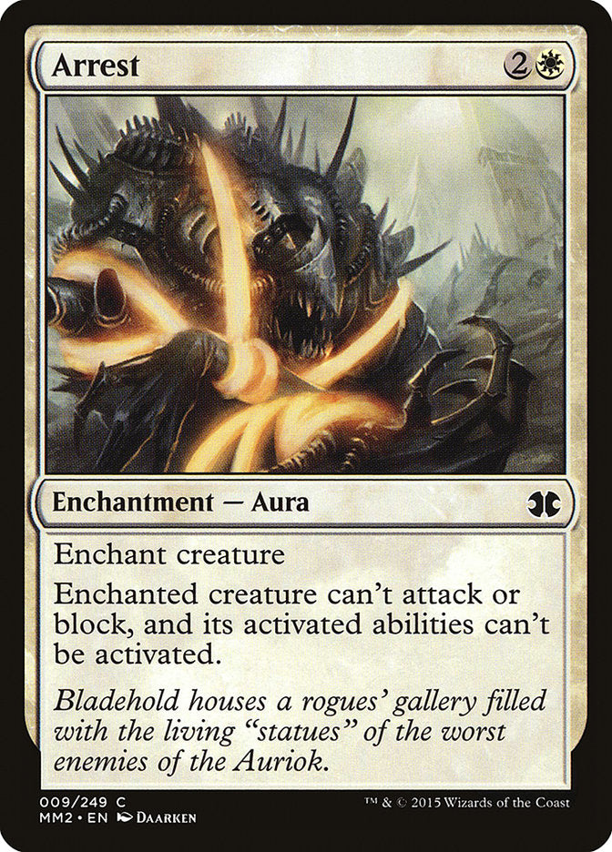 Arrest [Modern Masters 2015] - Magic: The Gathering - Card Brawlers | Quebec | Canada |