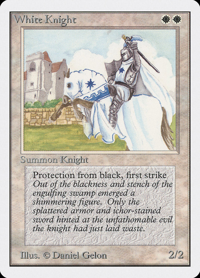 White Knight [Unlimited Edition] - Magic: The Gathering - Card Brawlers | Quebec | Canada |