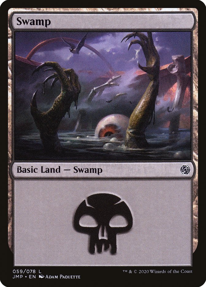 Swamp (59) [Jumpstart] - Magic: The Gathering - Card Brawlers | Quebec | Canada |