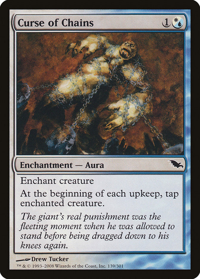 Curse of Chains [Shadowmoor] - Magic: The Gathering - Card Brawlers | Quebec | Canada |