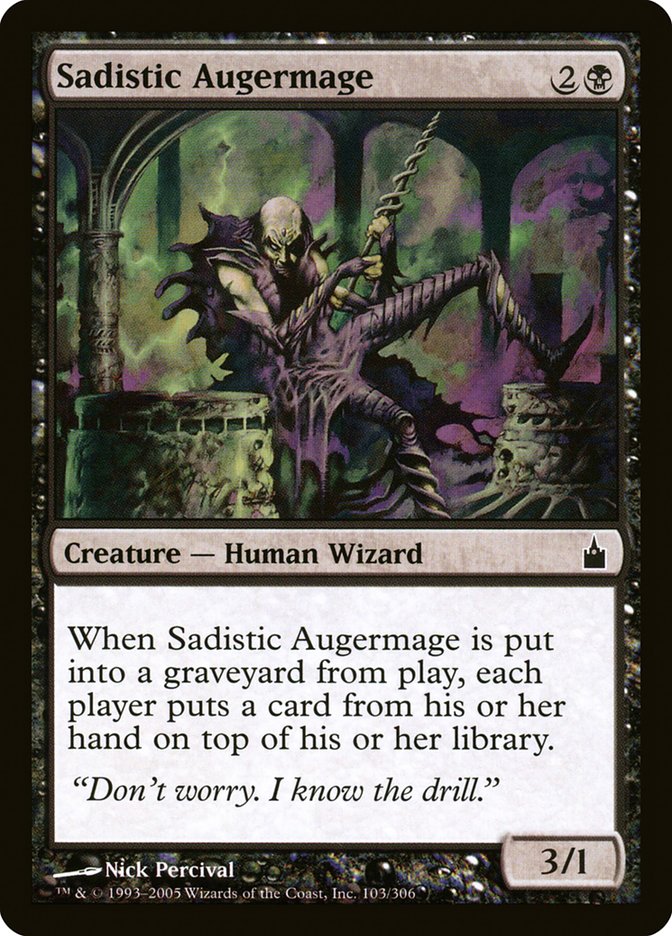 Sadistic Augermage [Ravnica: City of Guilds] - Magic: The Gathering - Card Brawlers | Quebec | Canada |
