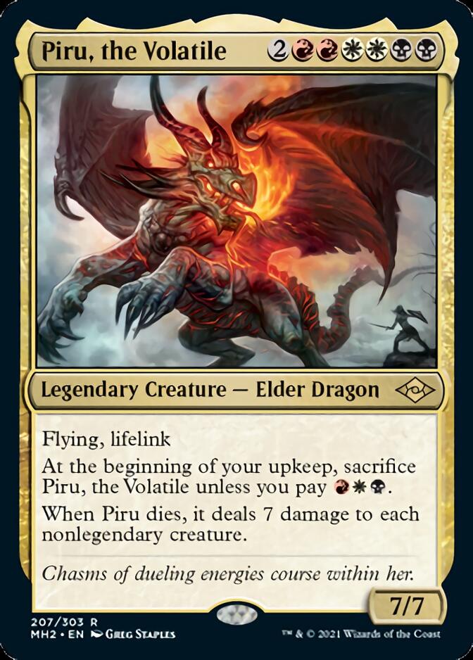 Piru, the Volatile [Modern Horizons 2] - Magic: The Gathering - Card Brawlers | Quebec | Canada |