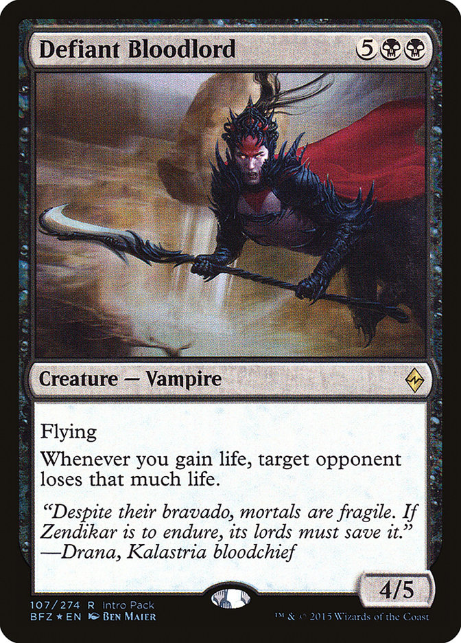 Defiant Bloodlord (Intro Pack) [Battle for Zendikar Promos] - Magic: The Gathering - Card Brawlers | Quebec | Canada |