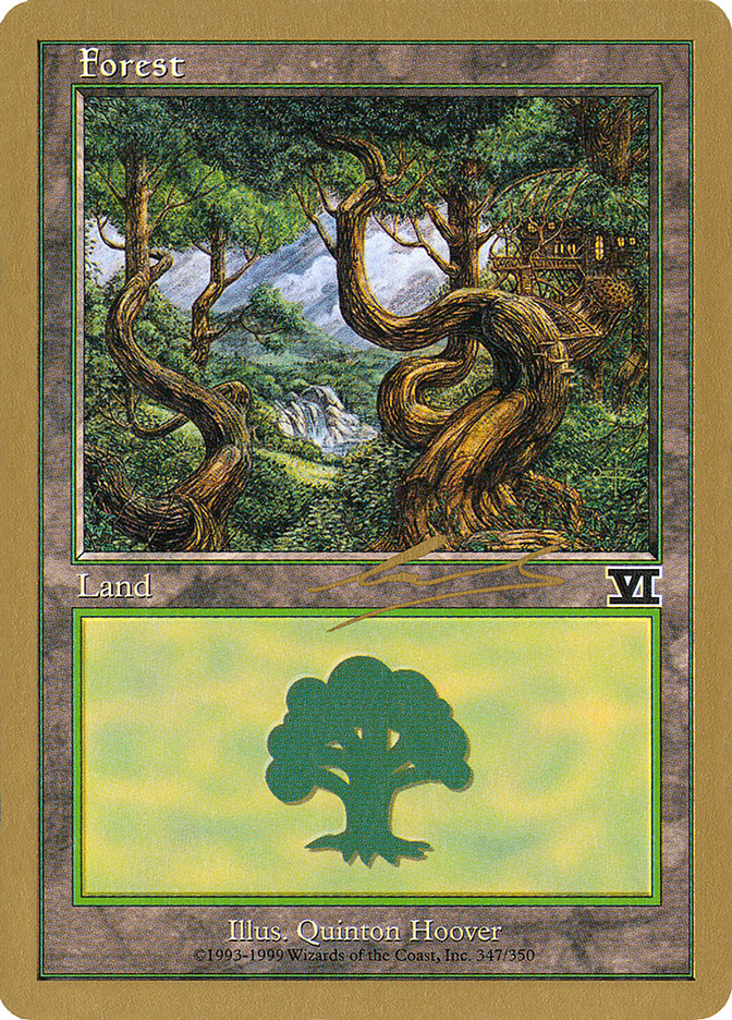 Forest (nl347) (Nicolas Labarre) [World Championship Decks 2000] - Magic: The Gathering - Card Brawlers | Quebec | Canada |
