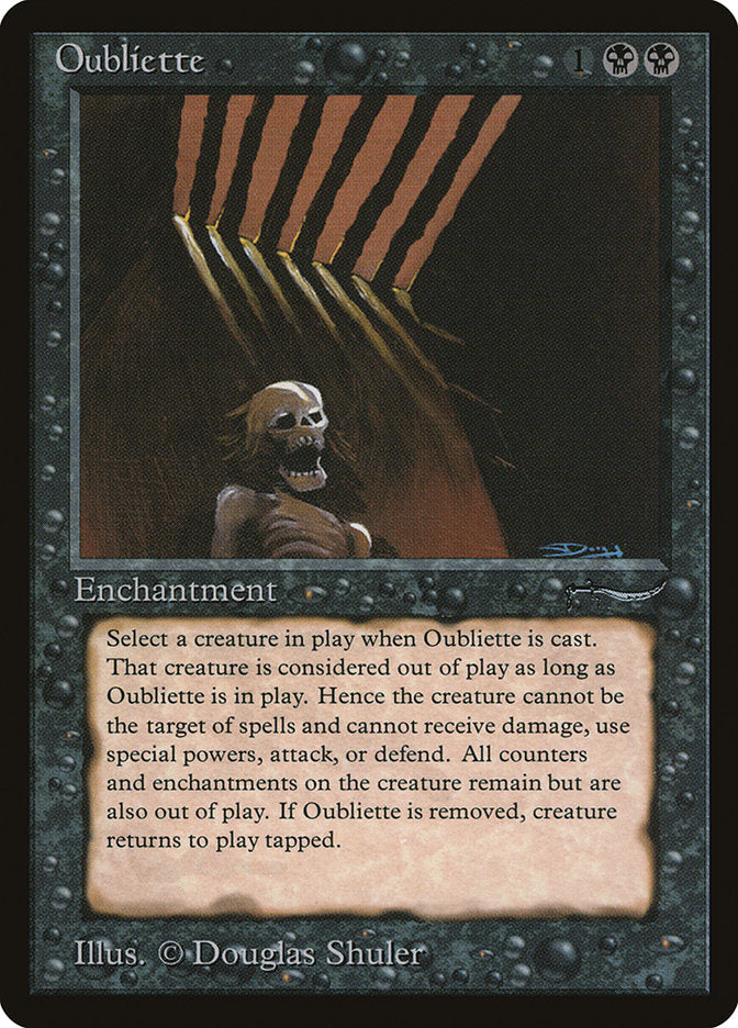 Oubliette (Dark Mana Cost) [Arabian Nights] - Magic: The Gathering - Card Brawlers | Quebec | Canada |
