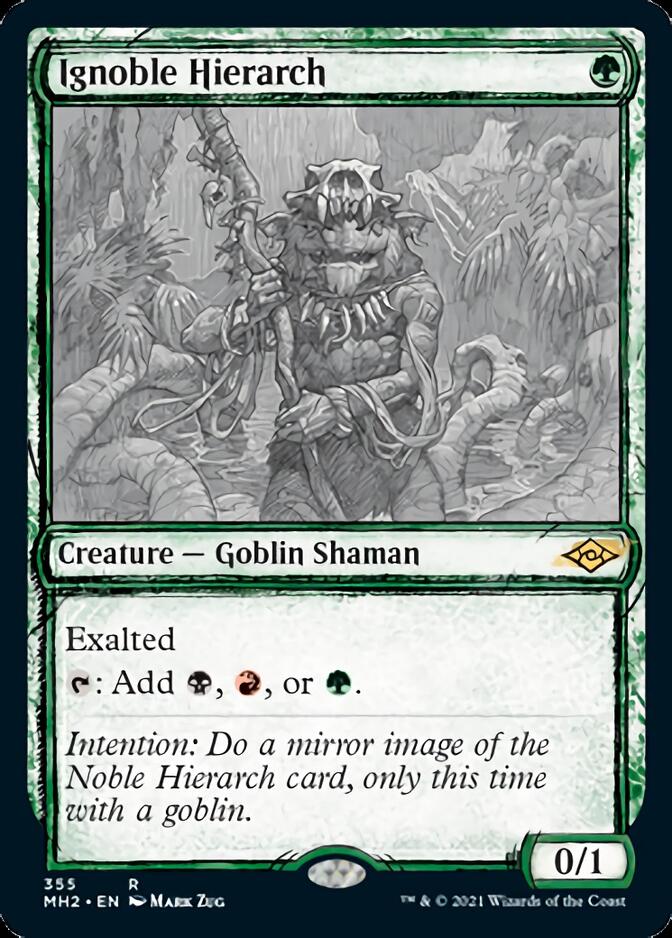 Ignoble Hierarch (Sketch) [Modern Horizons 2] - Magic: The Gathering - Card Brawlers | Quebec | Canada |