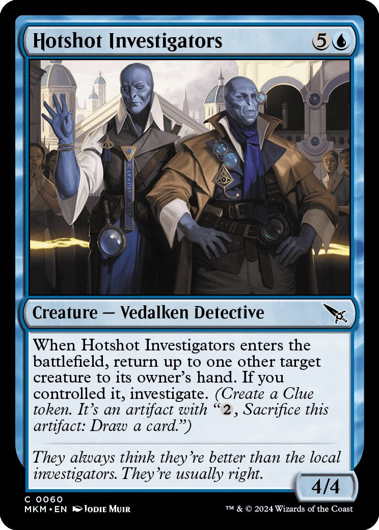 Hotshot Investigators [Murders at Karlov Manor] - Magic: The Gathering - Card Brawlers | Quebec | Canada |