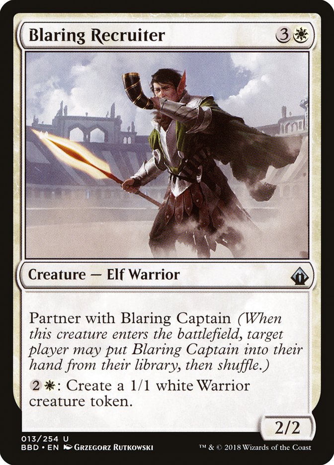 Blaring Recruiter [Battlebond] - Magic: The Gathering - Card Brawlers | Quebec | Canada |