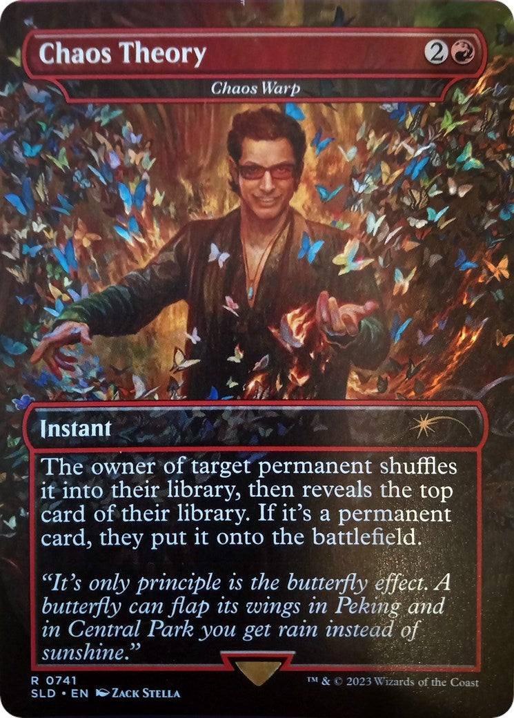 Chaos Theory - Chaos Warp (Rainbow Foil) [Secret Lair Drop Series] - Magic: The Gathering - Card Brawlers | Quebec | Canada |