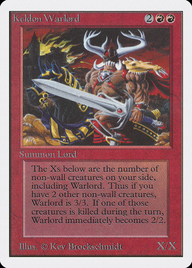 Keldon Warlord [Unlimited Edition] - Magic: The Gathering - Card Brawlers | Quebec | Canada |