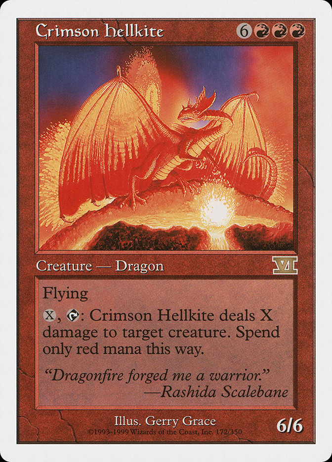 Crimson Hellkite [Classic Sixth Edition] - Magic: The Gathering - Card Brawlers | Quebec | Canada |