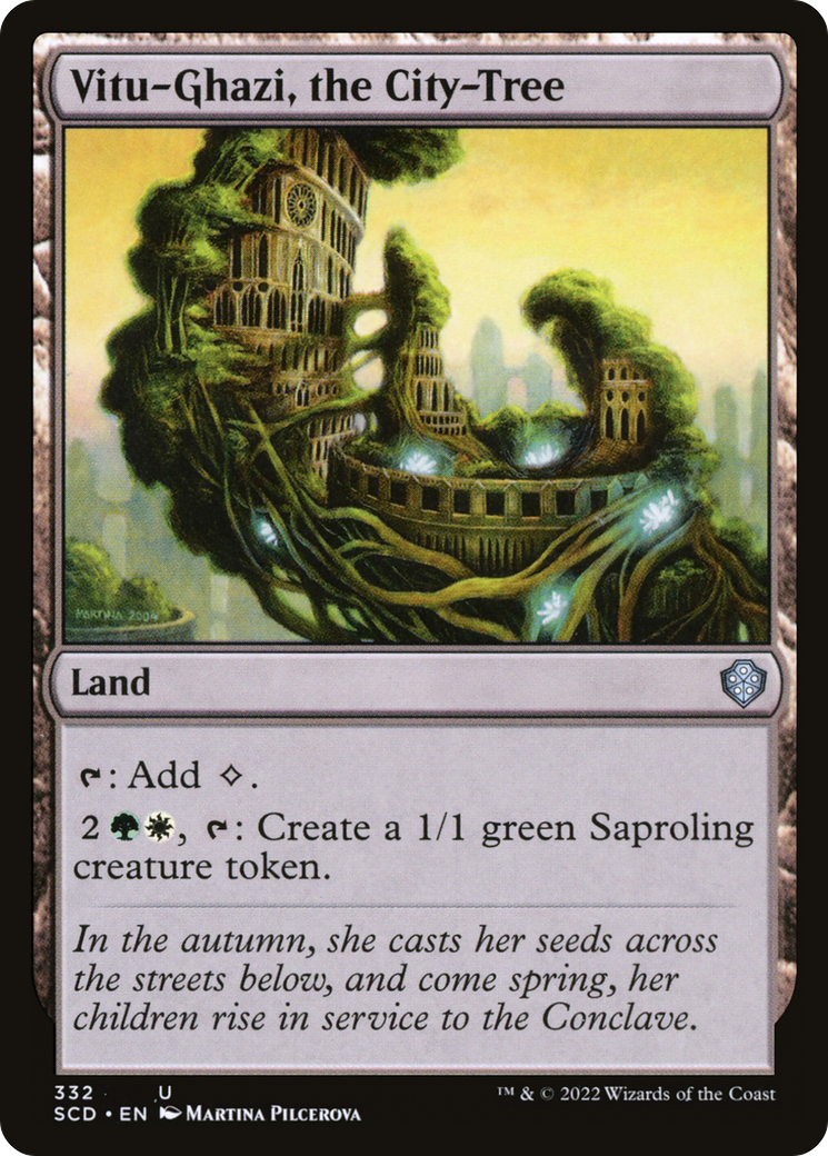 Vitu-Ghazi, the City-Tree [Starter Commander Decks] - Magic: The Gathering - Card Brawlers | Quebec | Canada |