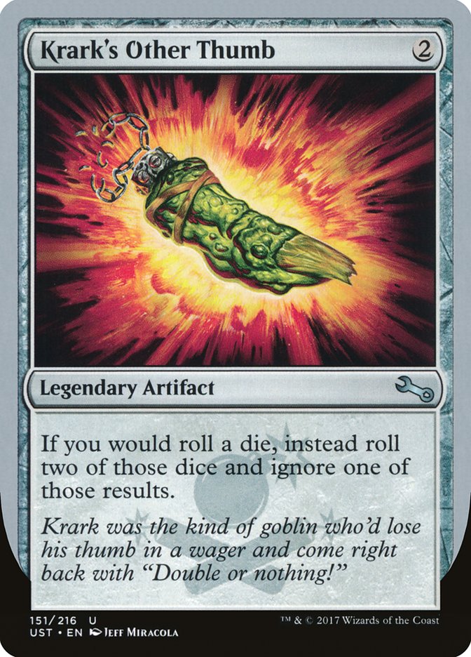 Krark's Other Thumb [Unstable] - Magic: The Gathering - Card Brawlers | Quebec | Canada |