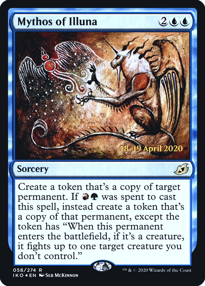 Mythos of Illuna [Ikoria: Lair of Behemoths Prerelease Promos] - Magic: The Gathering - Card Brawlers | Quebec | Canada |