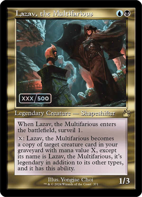 Lazav, the Multifarious (Retro) (Serialized) [Ravnica Remastered] - Magic: The Gathering - Card Brawlers | Quebec | Canada |