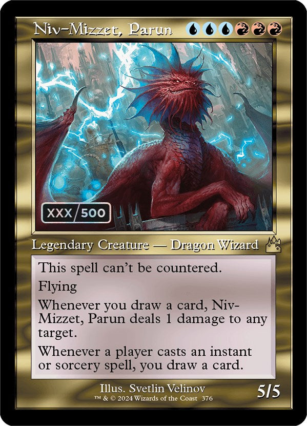 Niv-Mizzet, Parun (Retro) (Serialized) [Ravnica Remastered] - Magic: The Gathering - Card Brawlers | Quebec | Canada |