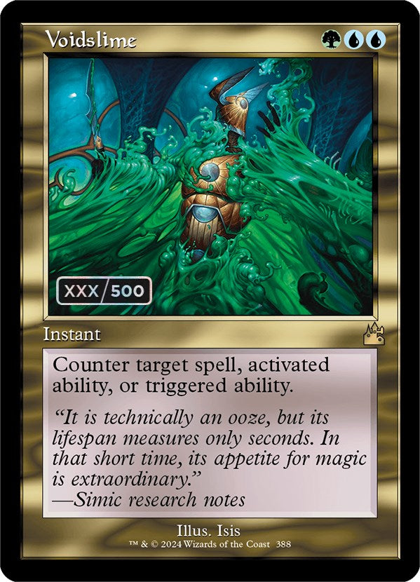 Voidslime (Retro) (Serialized) [Ravnica Remastered] - Magic: The Gathering - Card Brawlers | Quebec | Canada |
