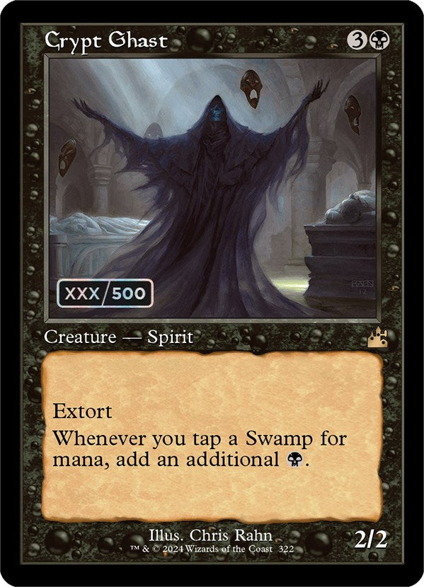 Crypt Ghast (Retro) (Serialized) [Ravnica Remastered] - Magic: The Gathering - Card Brawlers | Quebec | Canada |