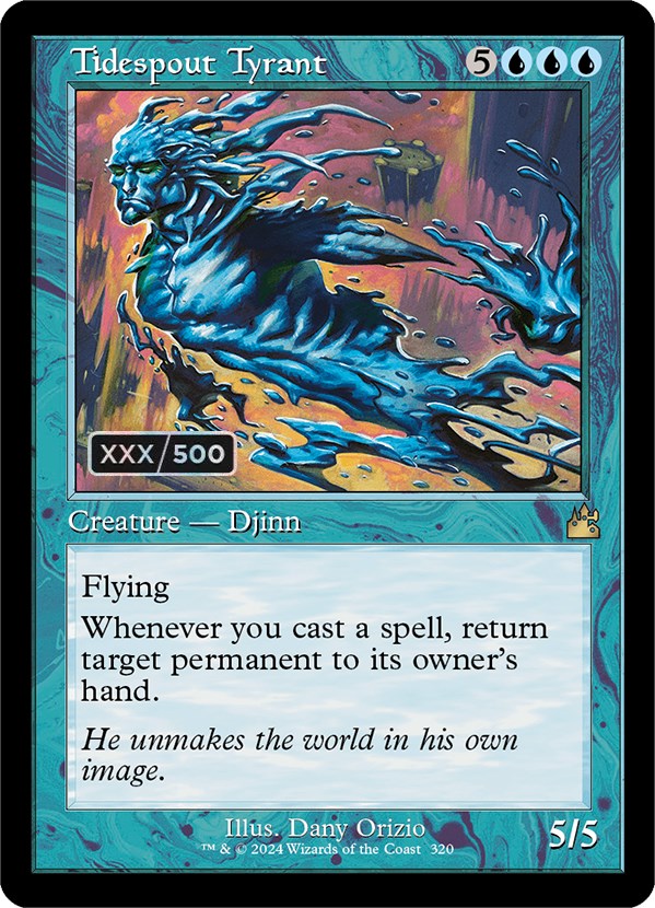 Tidespout Tyrant (Retro) (Serialized) [Ravnica Remastered] - Magic: The Gathering - Card Brawlers | Quebec | Canada |