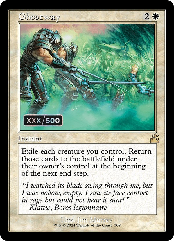 Ghostway (Retro) (Serialized) [Ravnica Remastered] - Magic: The Gathering - Card Brawlers | Quebec | Canada |