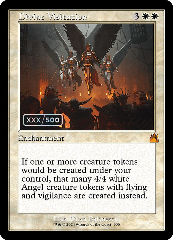 Divine Visitation (Retro) (Serialized) [Ravnica Remastered] - Magic: The Gathering - Card Brawlers | Quebec | Canada |