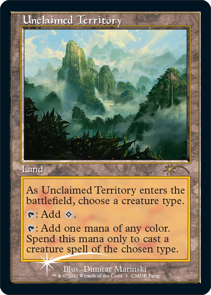 Unclaimed Territory (Retro) [Wizards Play Network 2023] - Magic: The Gathering - Card Brawlers | Quebec | Canada |