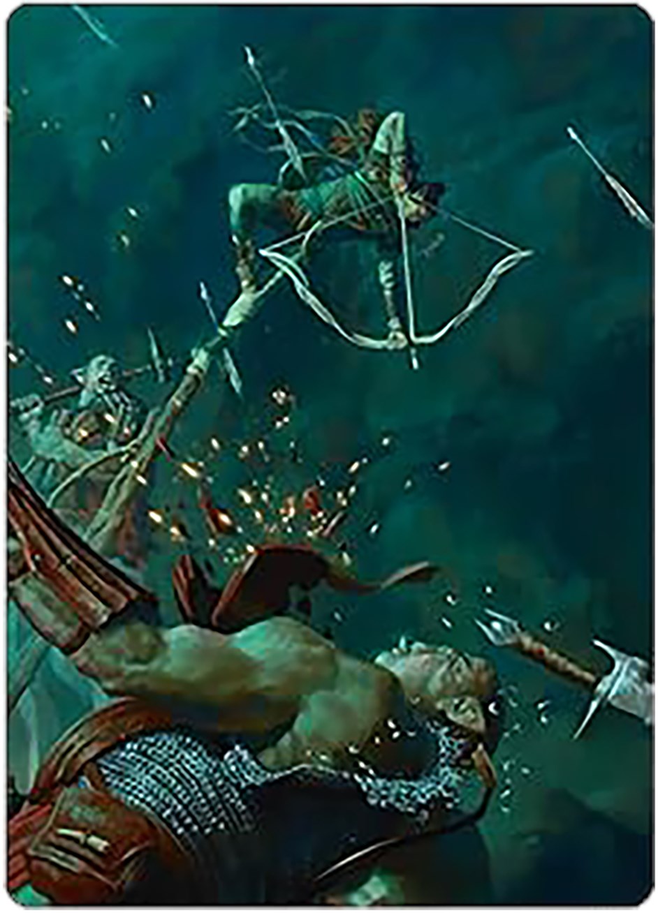 Legolas's Quick Reflexes Art Card [The Lord of the Rings: Tales of Middle-earth Art Series] - Magic: The Gathering - Card Brawlers | Quebec | Canada |