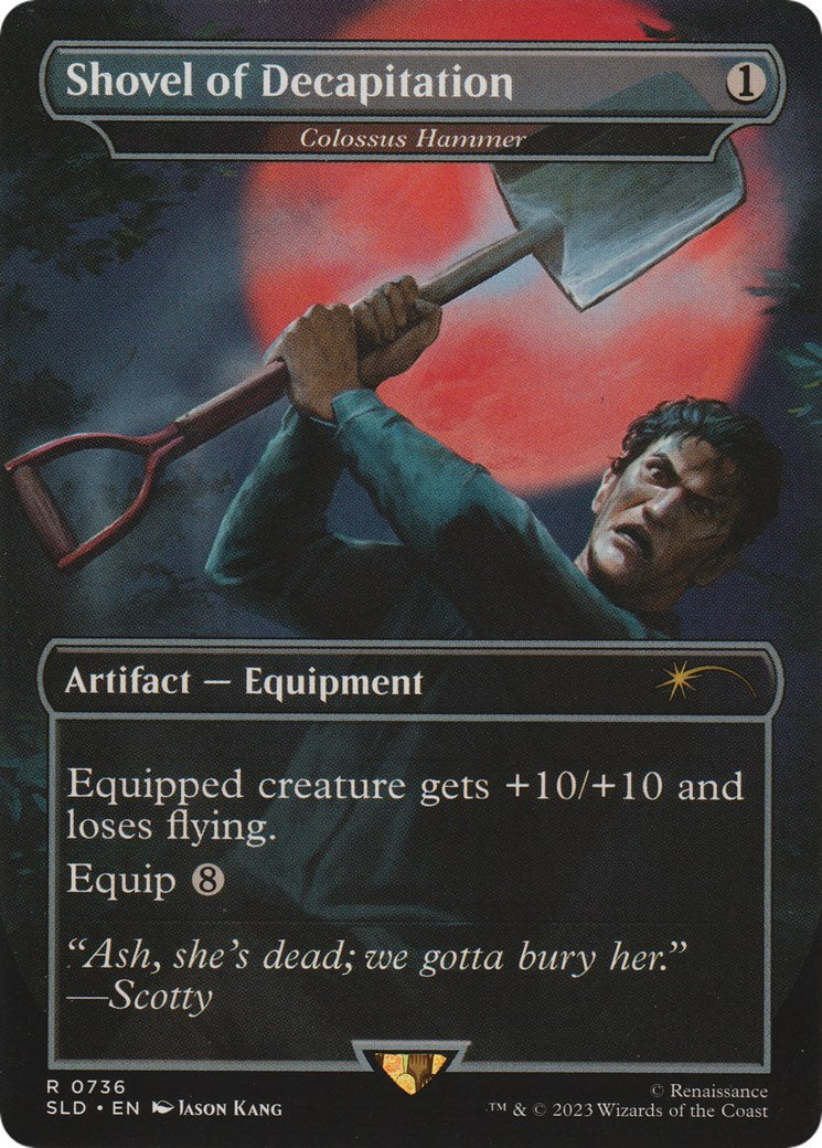 Shovel of Decapitation - Colossus Hammer [Secret Lair Drop Series] - Magic: The Gathering - Card Brawlers | Quebec | Canada |