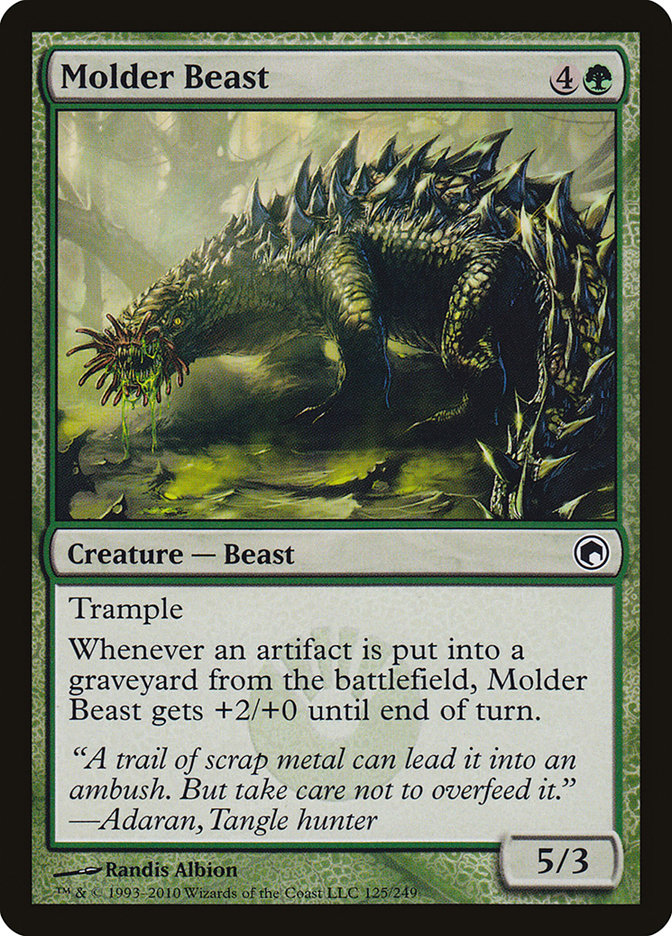 Molder Beast [Scars of Mirrodin] - Magic: The Gathering - Card Brawlers | Quebec | Canada |