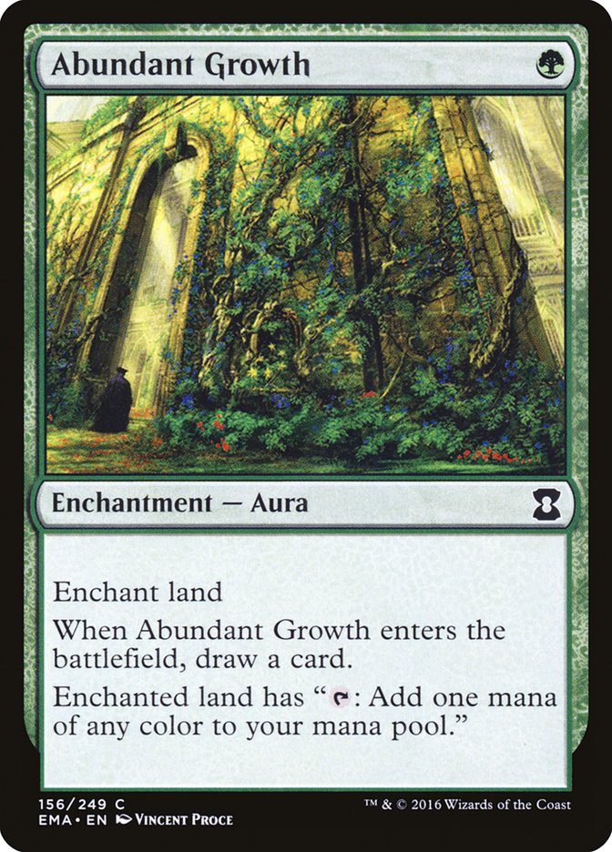 Abundant Growth [Eternal Masters] - Magic: The Gathering - Card Brawlers | Quebec | Canada |