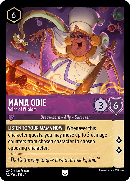 Mama Odie - Voice of Wisdom (52/204) [Into the Inklands] - Card Brawlers | Quebec | Canada | Yu-Gi-Oh!