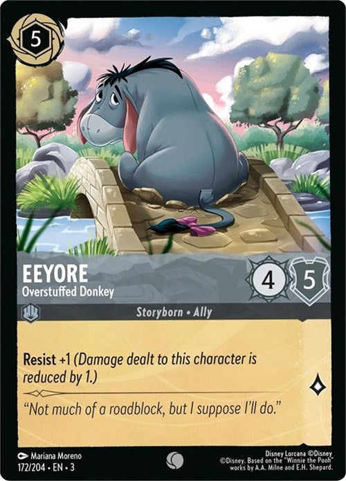 Eeyore - Overstuffed Donkey (172/204) [Into the Inklands] - Card Brawlers | Quebec | Canada | Yu-Gi-Oh!