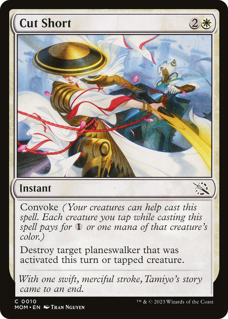 Cut Short [March of the Machine] - Magic: The Gathering - Card Brawlers | Quebec | Canada |