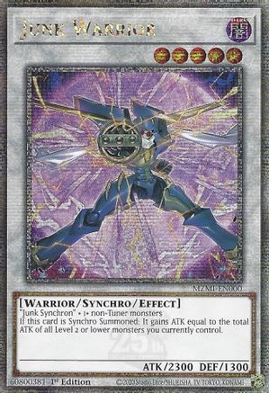 Junk Warrior (Quarter Century Secret Rare) [MZMI-EN000] Quarter Century Secret Rare - Yu-Gi-Oh! - Card Brawlers | Quebec | Canada |