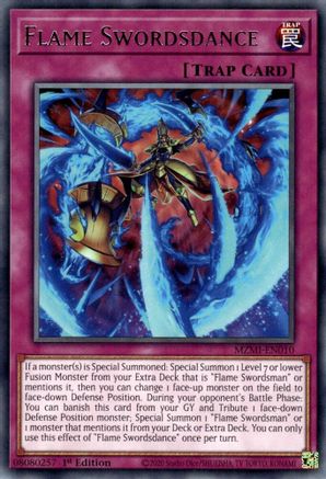 Flame Swordsdance [MZMI-EN010] Rare - Yu-Gi-Oh! - Card Brawlers | Quebec | Canada |
