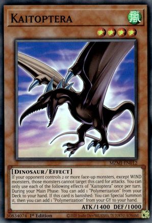 Kaitoptera [MZMI-EN012] Super Rare - Yu-Gi-Oh! - Card Brawlers | Quebec | Canada |