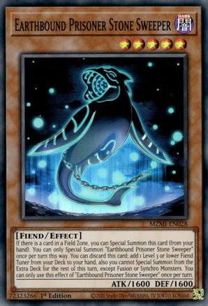 Earthbound Prisoner Stone Sweeper [MZMI-EN028] Super Rare - Yu-Gi-Oh! - Card Brawlers | Quebec | Canada |