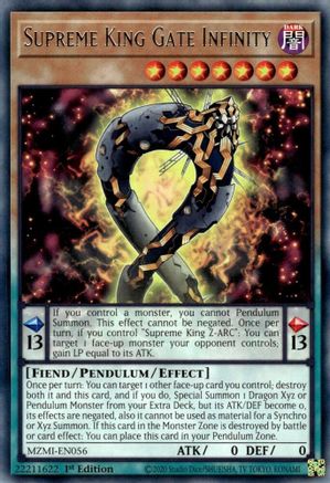 Supreme King Gate Infinity [MZMI-EN056] Rare - Yu-Gi-Oh! - Card Brawlers | Quebec | Canada |