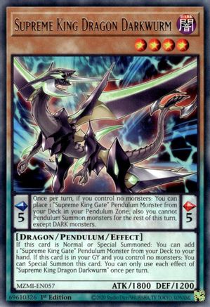 Supreme King Dragon Darkwurm [MZMI-EN057] Rare - Yu-Gi-Oh! - Card Brawlers | Quebec | Canada |