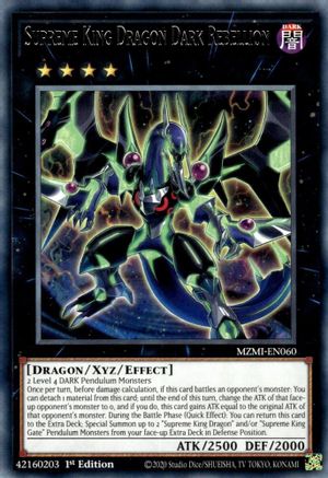 Supreme King Dragon Dark Rebellion [MZMI-EN060] Rare - Yu-Gi-Oh! - Card Brawlers | Quebec | Canada |