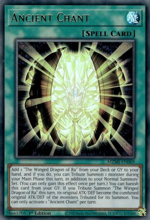 Ancient Chant [MZMI-EN069] Ultra Rare - Yu-Gi-Oh! - Card Brawlers | Quebec | Canada |