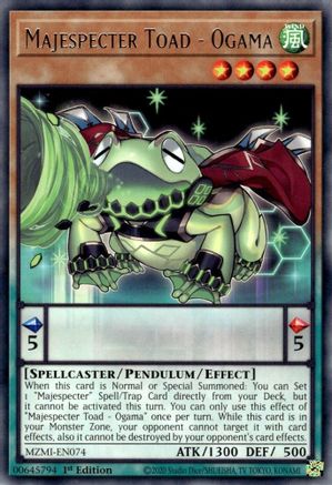 Majespecter Toad - Ogama [MZMI-EN074] Rare - Yu-Gi-Oh! - Card Brawlers | Quebec | Canada |