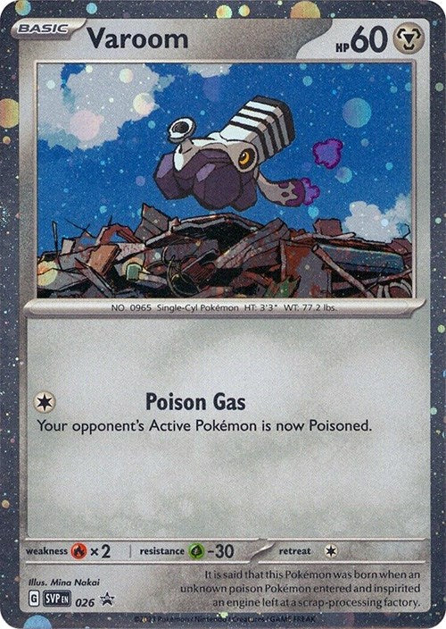 Varoom (026) (Cosmos Holo) [Scarlet & Violet: Black Star Promos] - Pokémon - Card Brawlers | Quebec | Canada |