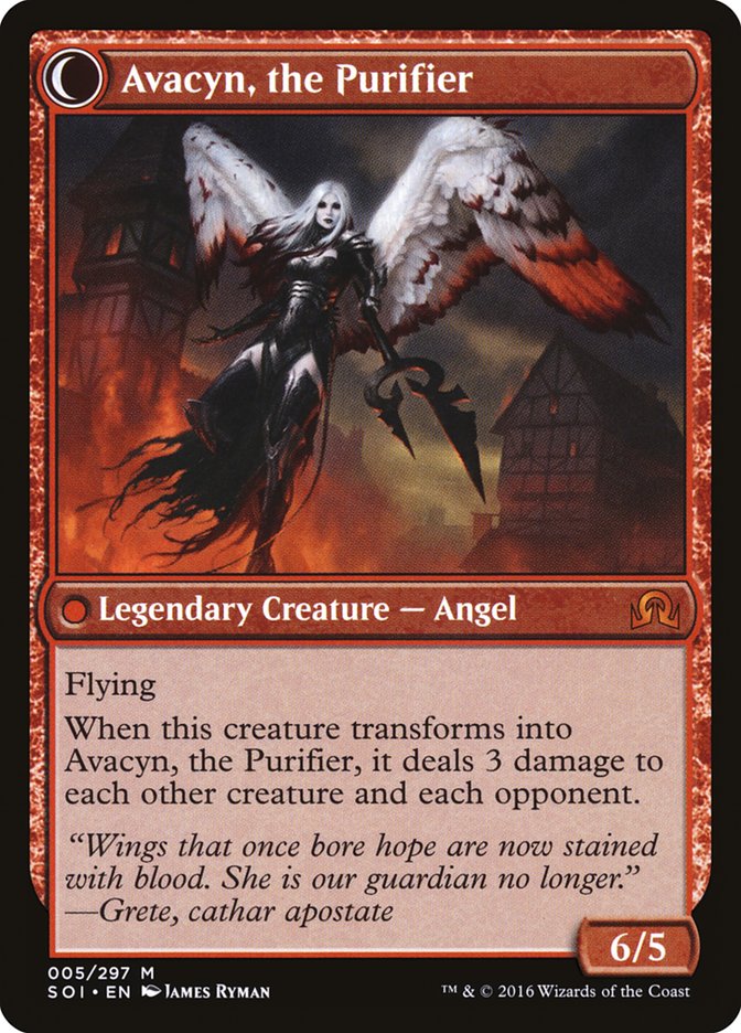 Archangel Avacyn // Avacyn, the Purifier [Shadows over Innistrad] - Magic: The Gathering - Card Brawlers | Quebec | Canada |
