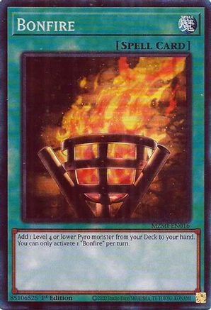 Bonfire (CR) [MZMI-EN016] Collector's Rare - Yu-Gi-Oh! - Card Brawlers | Quebec | Canada |