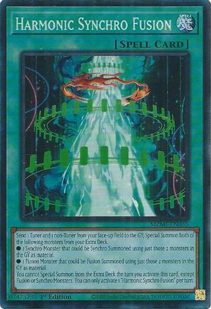 Harmonic Synchro Fusion (CR) [MZMI-EN035] Collector's Rare - Yu-Gi-Oh! - Card Brawlers | Quebec | Canada |