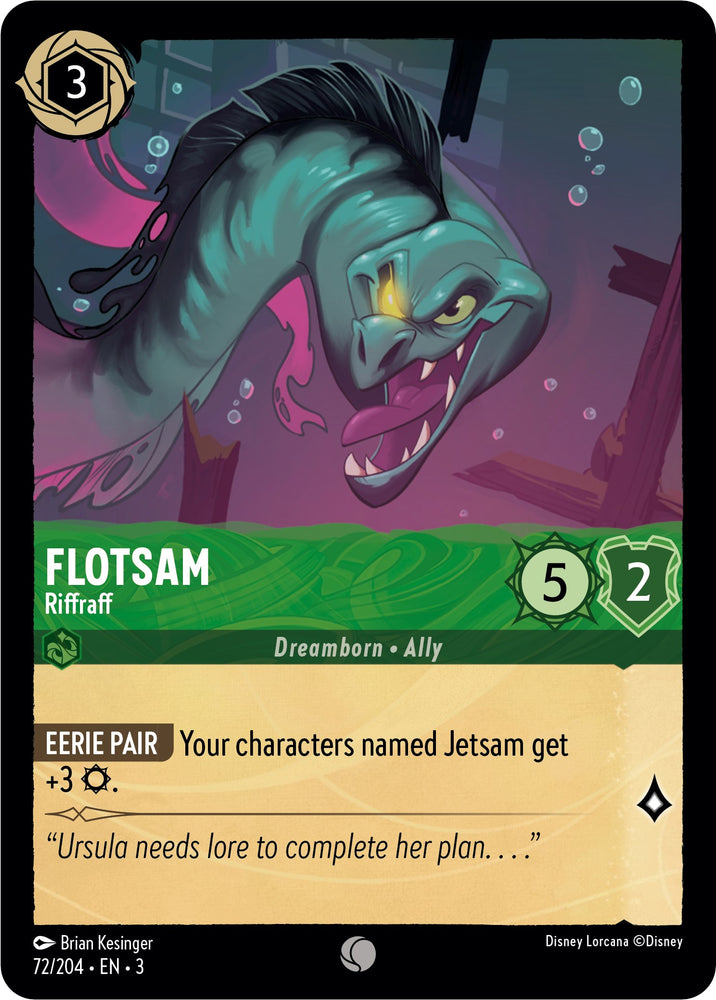 Flotsam - Riffraff (72/204) [Into the Inklands] - Card Brawlers | Quebec | Canada | Yu-Gi-Oh!