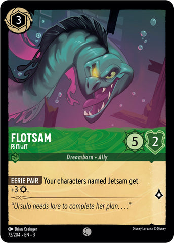 Flotsam - Riffraff (72/204) [Into the Inklands] - Card Brawlers | Quebec | Canada | Yu-Gi-Oh!