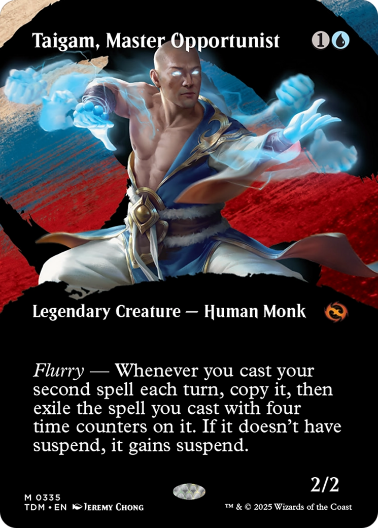 Taigam, Master Opportunist (Borderless) [Tarkir: Dragonstorm] - Magic: The Gathering - Card Brawlers | Quebec | Canada |