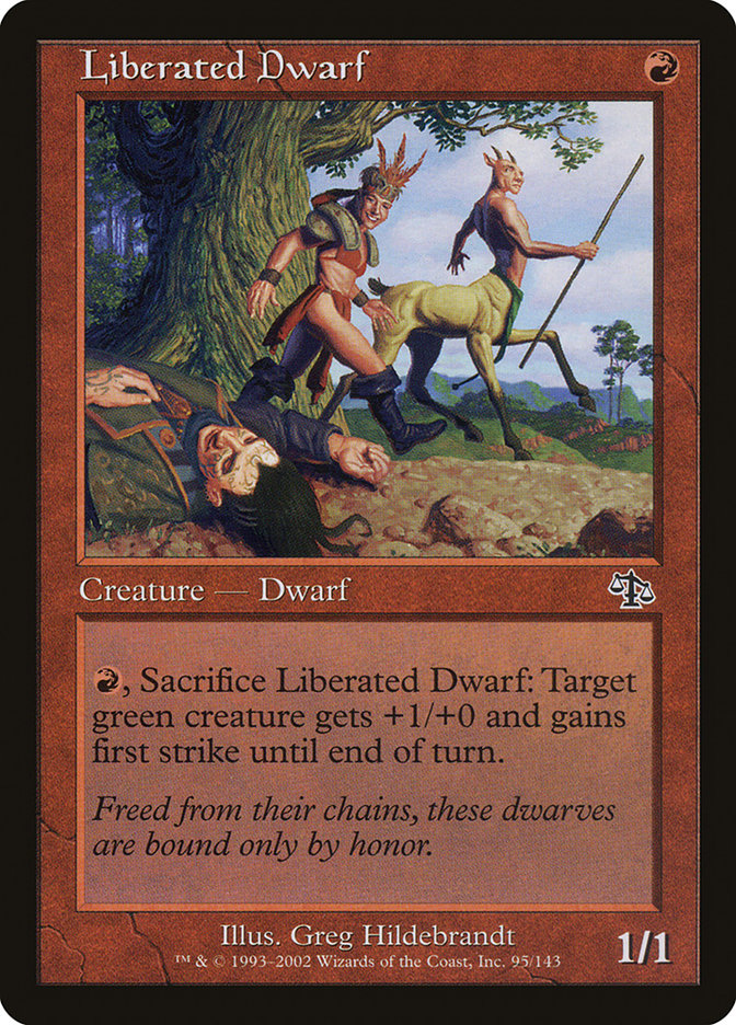 Liberated Dwarf [Judgment] - Magic: The Gathering - Card Brawlers | Quebec | Canada |